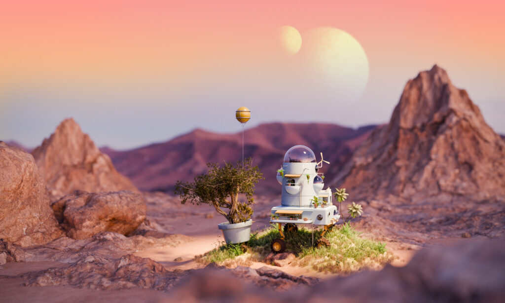 Festival Science Fiction Reims 2026 - Illustration Paul Roset